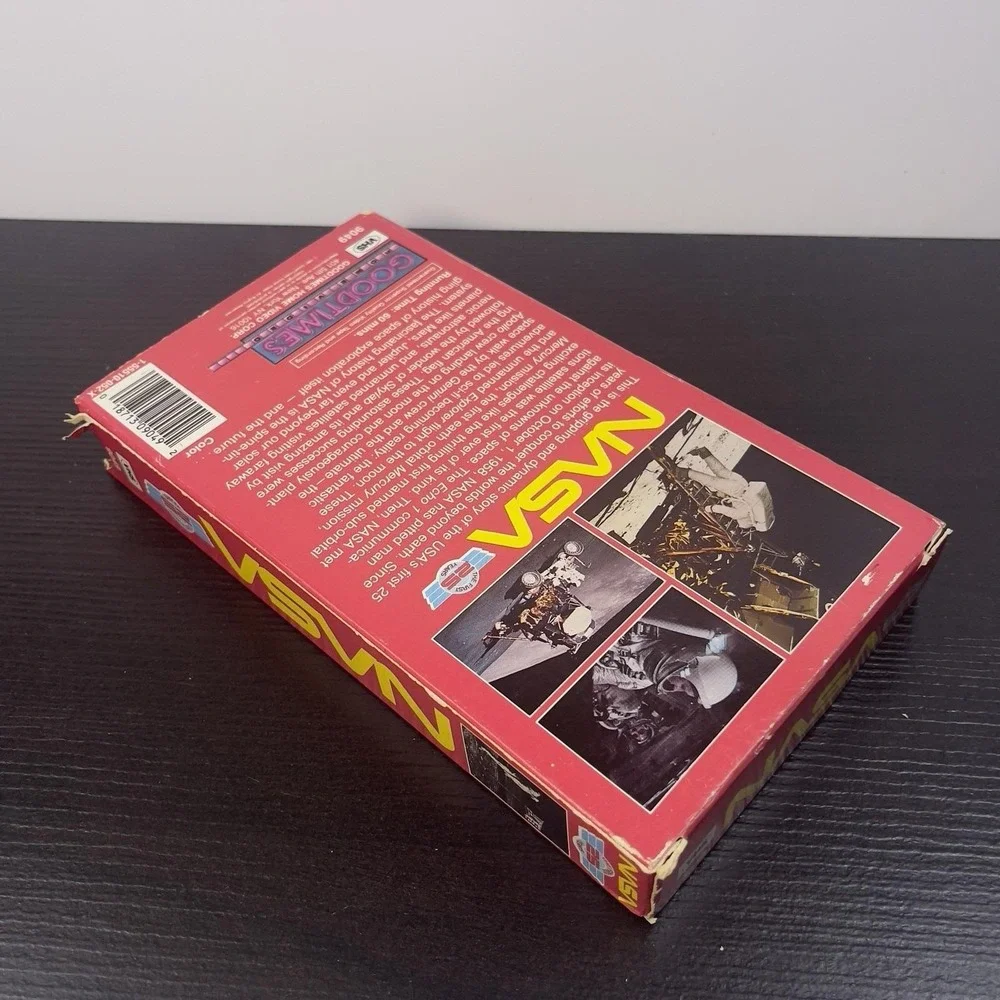 NASA The First 25 Years VHS Video Tape Goodtimes Space Shuttle Moon Landing